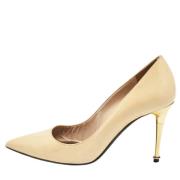 Pre-owned Leather heels Tom Ford Pre-owned , Beige , Dames