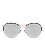 Pre-owned Metal sunglasses Dior Vintage , White , Dames