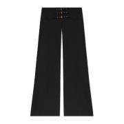 Broek met strepen Versace Jeans Couture , Black , Dames