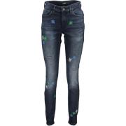 Blauwe Katoenen Jeans & Broek Desigual , Blue , Dames