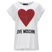 Pre-owned Cotton tops Moschino Pre-Owned , White , Dames