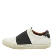 Pre-owned Leather sneakers Givenchy Pre-owned , White , Dames