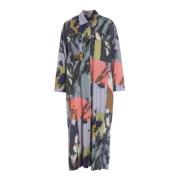 Shadow Collage Oversized Jurk Bitte Kai Rand , Multicolor , Dames