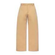 Broek met logo Dsquared2 , Beige , Heren