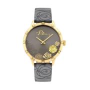 Gouden Dames Modehorloge Police , Yellow , Dames