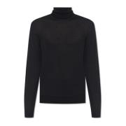 Wollen Turtleneck Sweater Tom Ford , Black , Heren