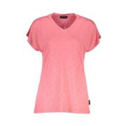 Rode Viscose Top & T-Shirt North Sails , Red , Dames