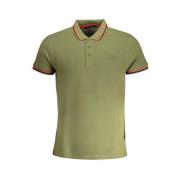 Groen Poloshirt met Korte Mouwen Cavalli Class , Green , Heren