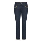 Geborduurde Blauwe Jeans MOS Mosh , Blue , Dames