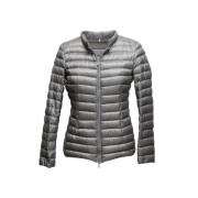 Pre-owned Fabric outerwear Moncler Pre-owned , Gray , Dames