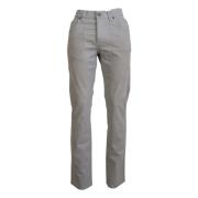 Straight Trousers Jeckerson , Gray , Heren