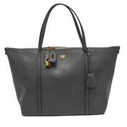 Pre-owned Leather shoulder-bags Dolce & Gabbana Pre-owned , Gray , Dam...