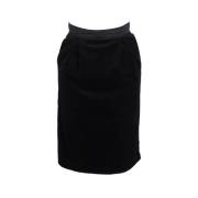 Pre-owned Cotton bottoms Dolce & Gabbana Pre-owned , Black , Dames