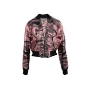 Pre-owned Fabric outerwear Moschino Pre-Owned , Pink , Dames