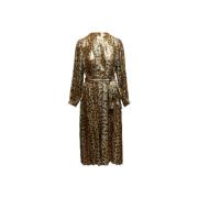 Pre-owned Silk dresses Marc Jacobs Pre-owned , Brown , Dames