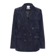 Klassieke Blazer Jas Night Sky Saint Tropez , Blue , Dames