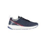 Blauwe Sportsneakers met Contrastdetails Carrera , Blue , Heren