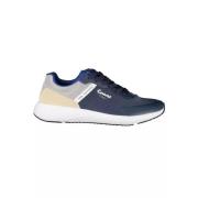 Blauwe Sneakers met Contrastaccenten Carrera , Blue , Heren