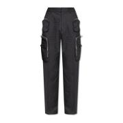 Broek met meerdere zakken Dsquared2 , Black , Heren