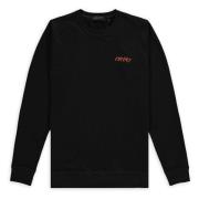 Zwarte Game Over Sweater Trendy Design Aspact , Black , Heren