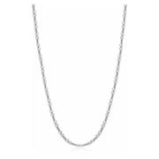 Mens Stainless Steel Modern Figaro Belcher Chain Nialaya , Gray , Here...