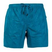 Mannen Mediterrane Blauwe Boxer Zwemkleding Bikkembergs , Blue , Heren