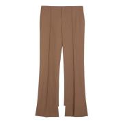 Wijde broek Chloé , Brown , Dames