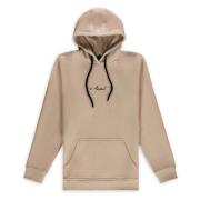 Taupe Signature Hoodie - Trendy Design Aspact , Beige , Heren