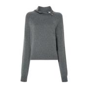 Grijze Sweater Maglia Philosophy di Lorenzo Serafini , Gray , Dames