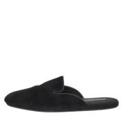 Pre-owned Velvet mules Dolce & Gabbana Pre-owned , Black , Heren