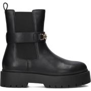 Zwarte Chelsea Boots Elegante Stijl Twinset , Black , Dames