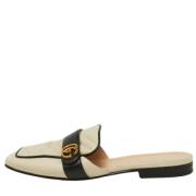 Pre-owned Leather mules Gucci Vintage , White , Dames