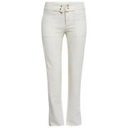 Pre-owned Fabric bottoms Gucci Vintage , White , Dames