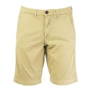 Heren Beige Chino Bermuda Shorts Liu Jo , Beige , Heren