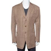 Pre-owned Fabric outerwear Armani Pre-owned , Brown , Heren