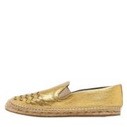 Pre-owned Leather flats Bottega Veneta Vintage , Yellow , Dames