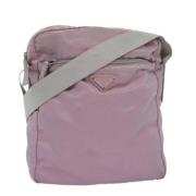 Pre-owned Nylon prada-bags Prada Vintage , Pink , Dames