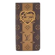 Pre-owned Coated canvas wallets Louis Vuitton Vintage , Brown , Heren