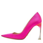 Pre-owned Fabric heels Dior Vintage , Pink , Dames