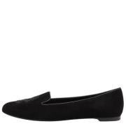 Pre-owned Suede flats Alexander McQueen Pre-owned , Black , Dames