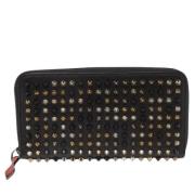 Pre-owned Leather wallets Christian Louboutin Pre-owned , Black , Dame...