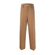 Bruine Broek Regular Fit Rits Sluiting Philosophy di Lorenzo Serafini ...