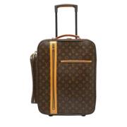 Pre-owned Coated canvas travel-bags Louis Vuitton Vintage , Brown , Da...