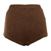 Beige Dames Culotte Winter Shorts Pinko , Brown , Dames