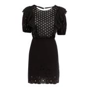 Zomer Zwart Jurk Pinko , Black , Dames