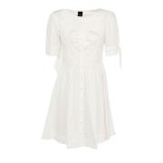 Witte Zomerjurk Damesmode Pinko , White , Dames