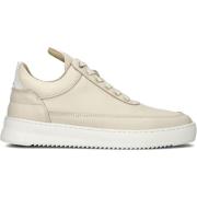 Lage Top Org Sue Sneakers Beige Filling Pieces , Beige , Dames