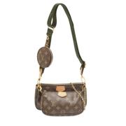 Pre-owned Canvas louis-vuitton-bags Louis Vuitton Vintage , Brown , Da...