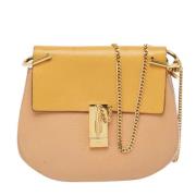 Pre-owned Leather shoulder-bags Chloé Pre-owned , Beige , Dames