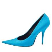 Pre-owned Fabric heels Balenciaga Vintage , Blue , Dames